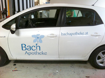 Fotos Autobeschriftung Apotheke